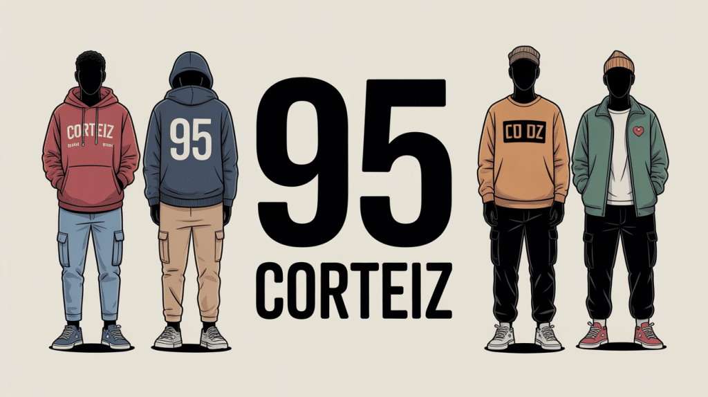 Illustration streetwear 95 corteiz