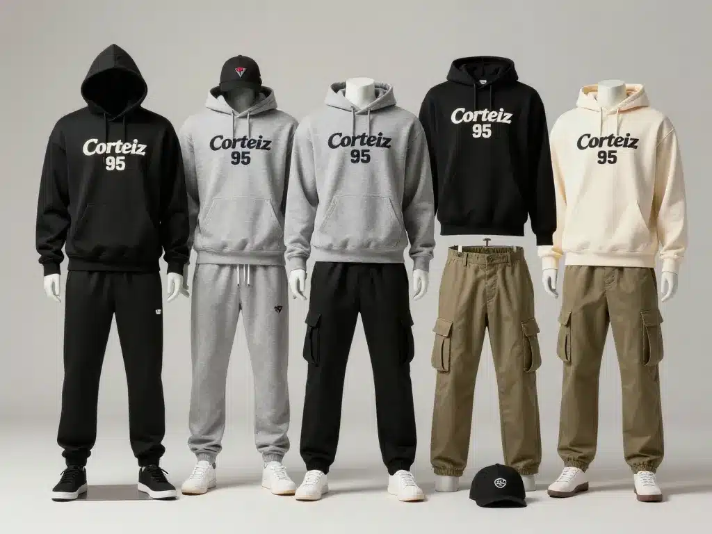 Sélection vêtements 95 corteiz authentiques