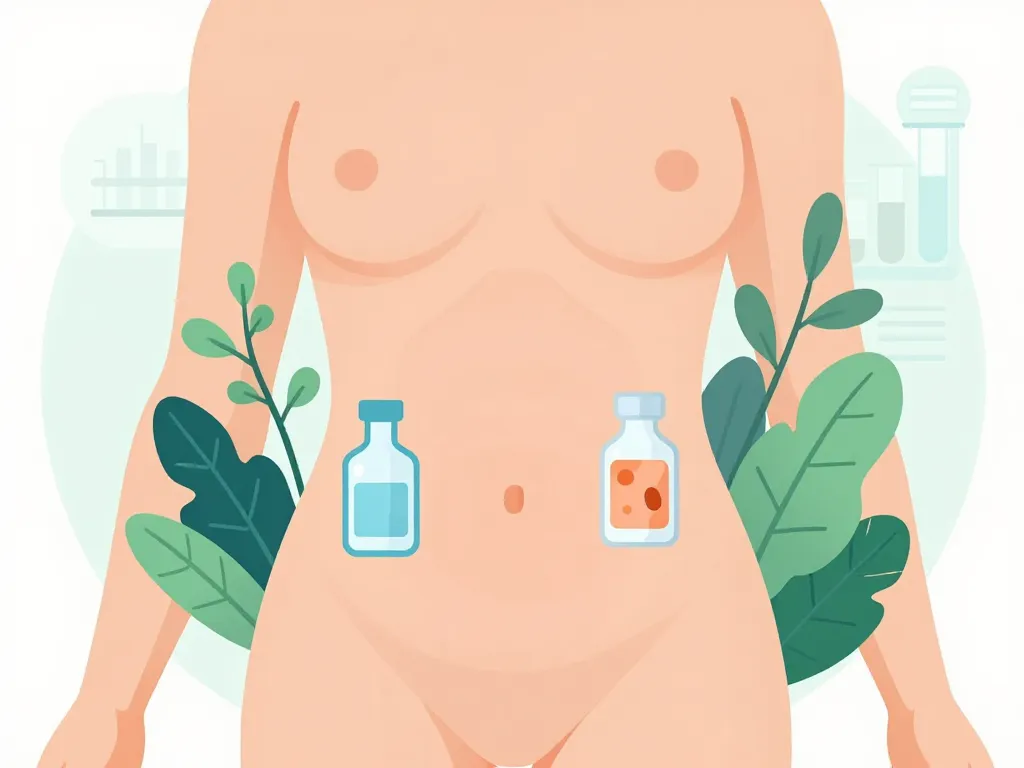 berberine et graisse abdominale illustration scientifique