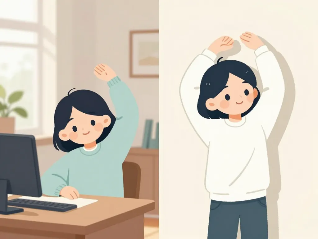 comment étirer le haut du dos exercices maison