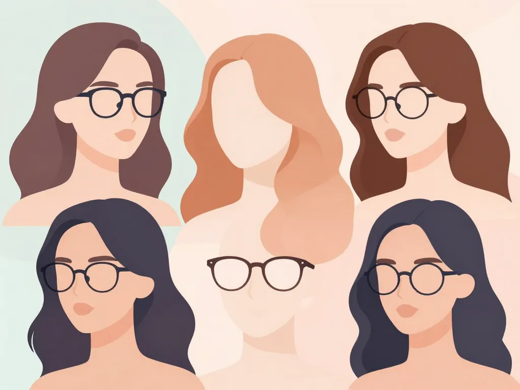 coupe de cheveux femme 70 ans avec lunettes formes de visage et harmonie