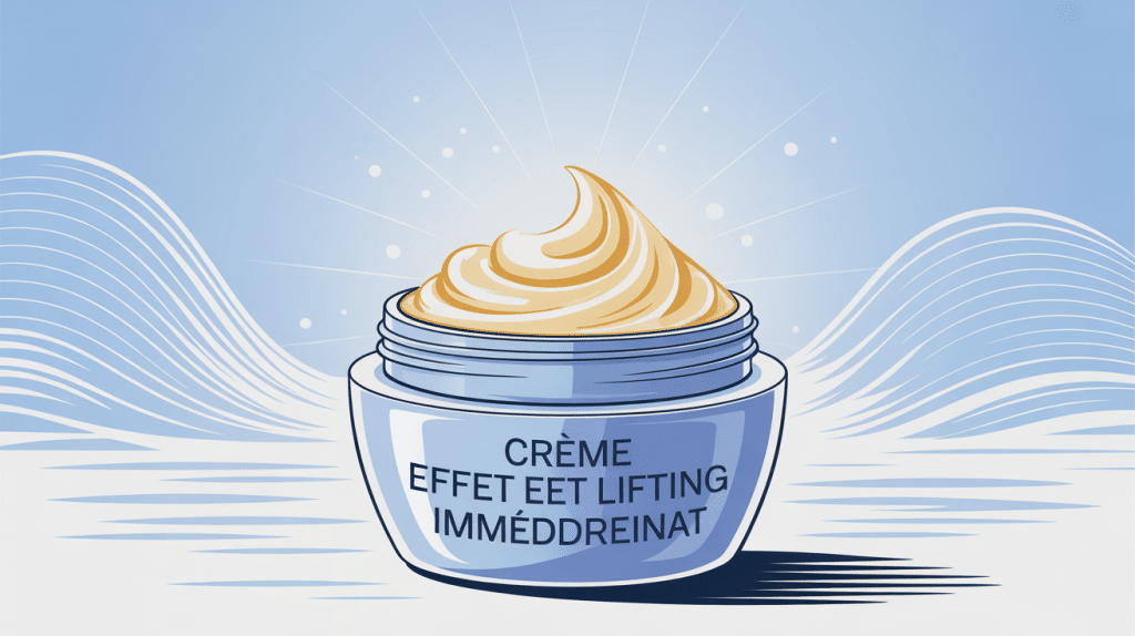 creme effet lifting immediat avis pot texture lumineuse