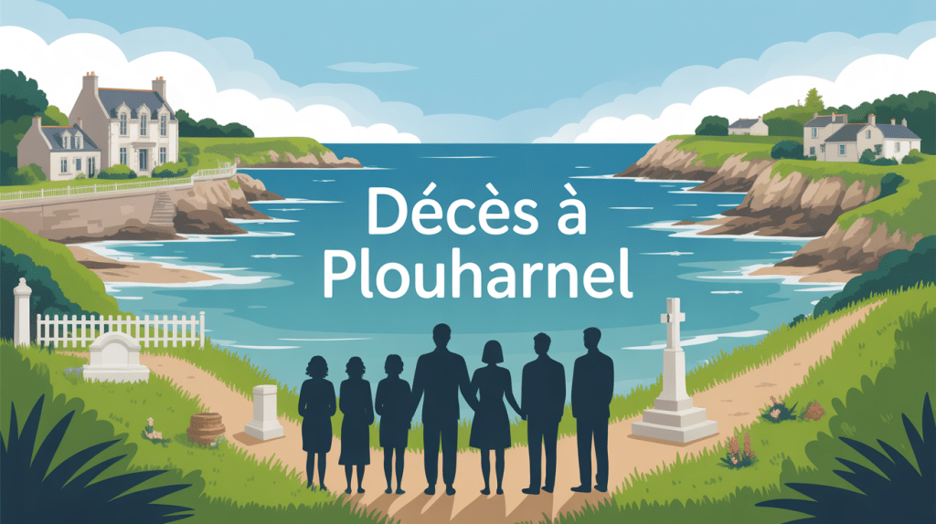 Illustration décès Plouharnel démarches locales