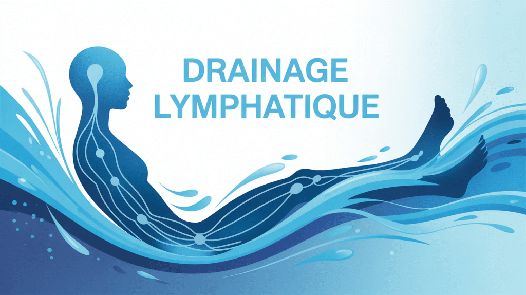 Silhouette ressentant légèreté drainage lymphatique perte de poids