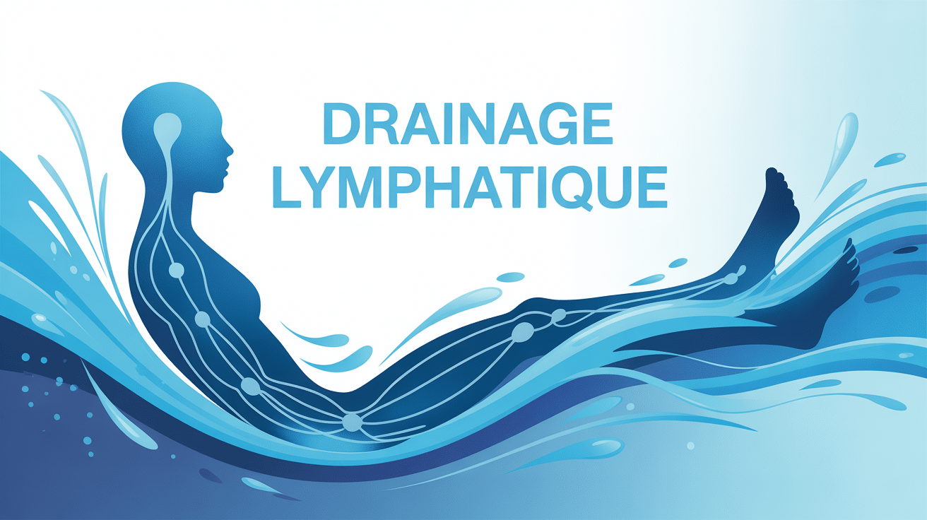 Silhouette ressentant légèreté drainage lymphatique perte de poids