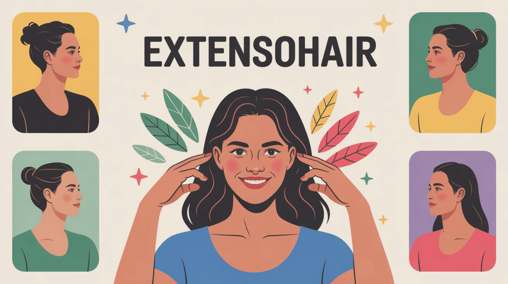 illustration extensohair avis confiance et doute