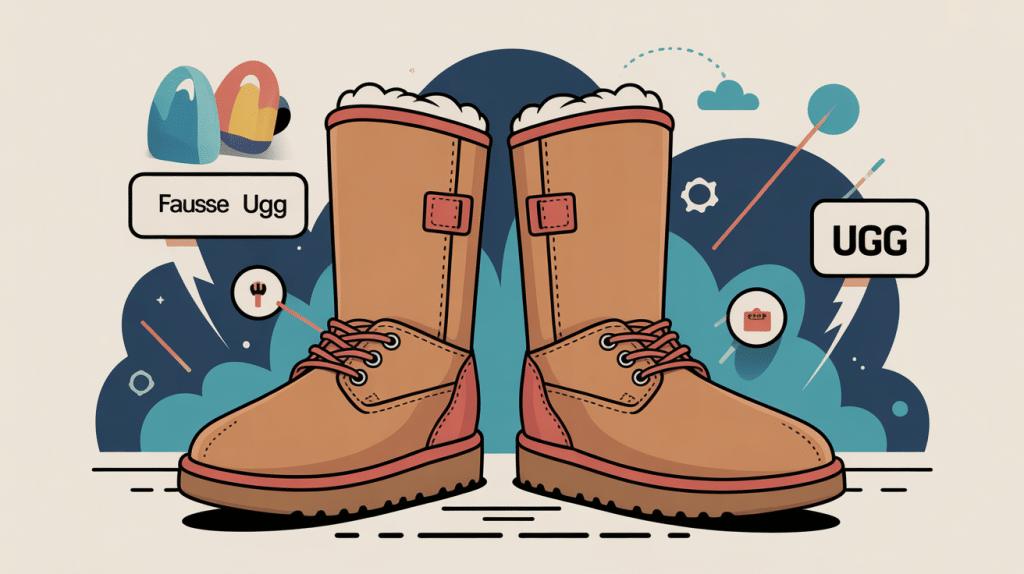 fausse ugg illustration indices dangers achat internet