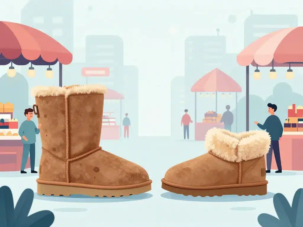 fausse ugg risques confusion marché en ligne