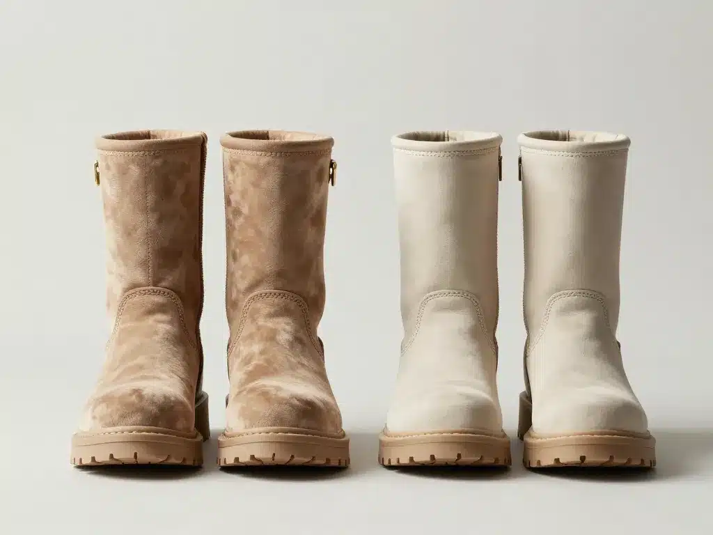 fausse ugg comparaison authentique vs fausse indices visibles