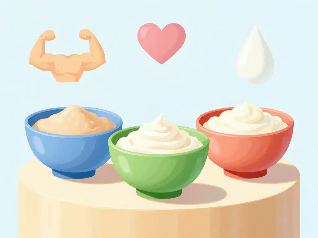 comparaison visuelle fromage blanc proteine 100 g podium