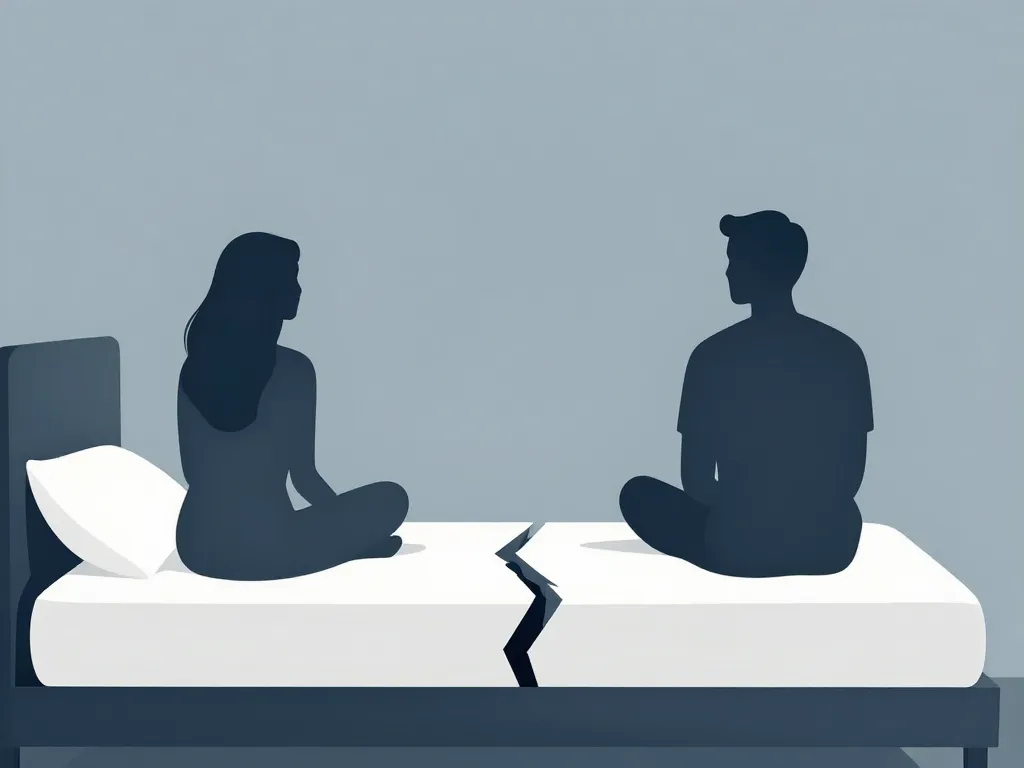 je ne l'aime plus mais je reste couple distance symbole