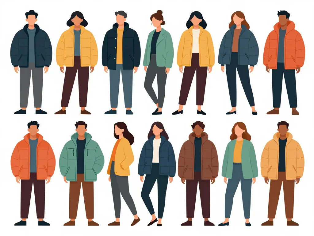 jott doudoune sélection selon corps et prix