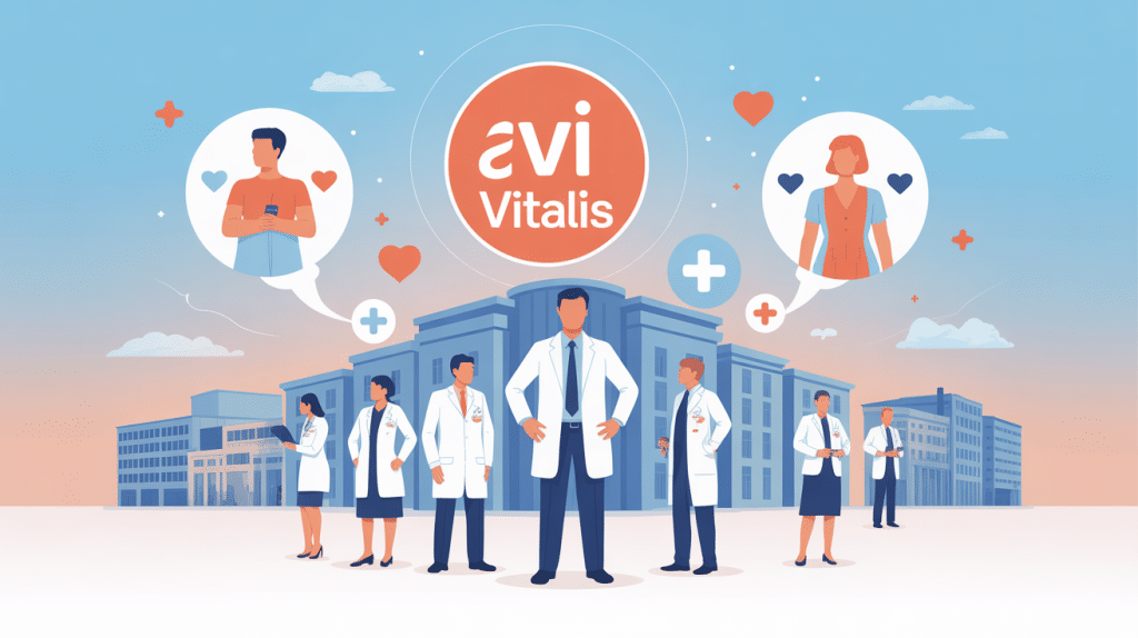 vitalis avis illustration centrale professionnels santé et avis