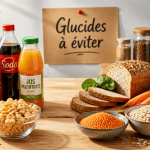aliments riches en glucides a eviter sur une table
