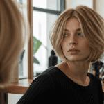 coiffure cheveux fins carré volumineux