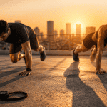 hiit perte de poids exercices terrasse