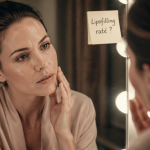 lipofilling visage raté femme miroir