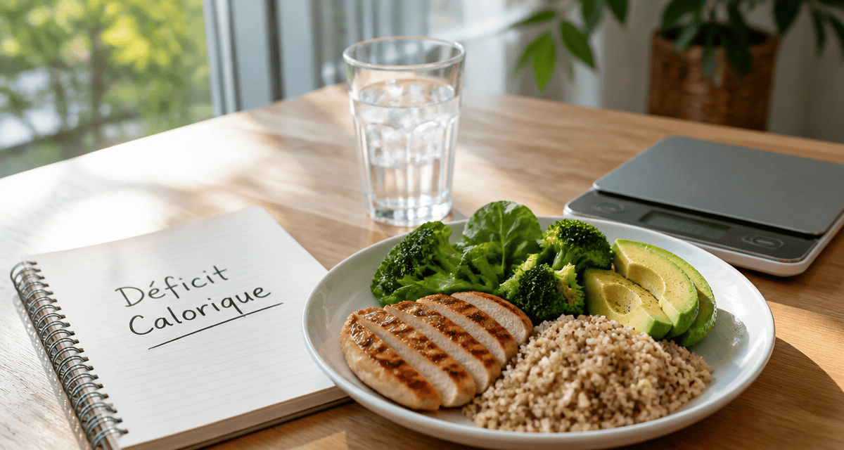 Maigrir vite et bien avec un repas équilibré et déficit calorique