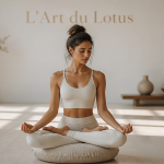 Padmasana position sur zafu, alignement parfait