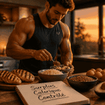 prise de masse musculaire aliments sur table