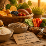 quel sont les aliment sans gluten, bols riz quinoa pain sarrasin