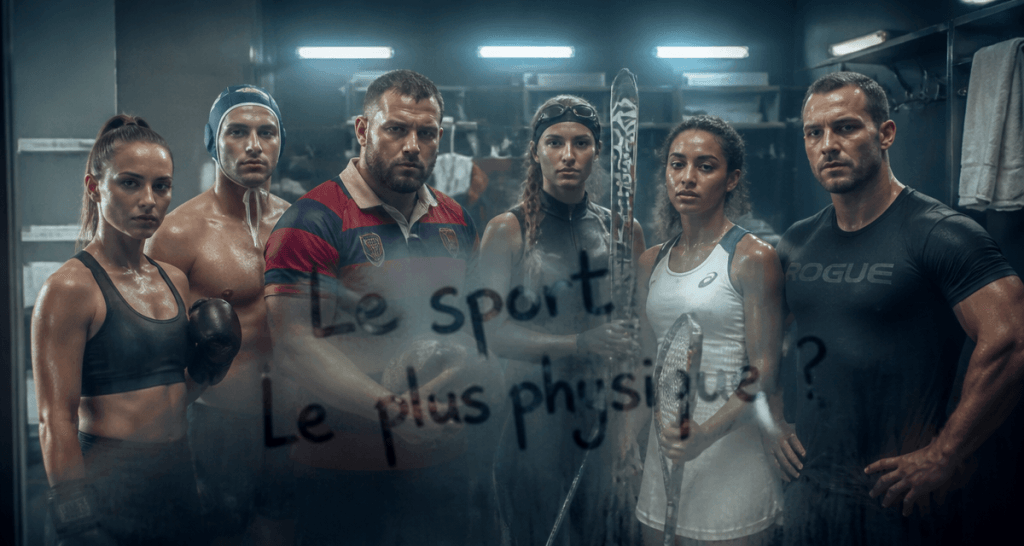 quel sport est le plus physique athlètes sportifs vestiaire