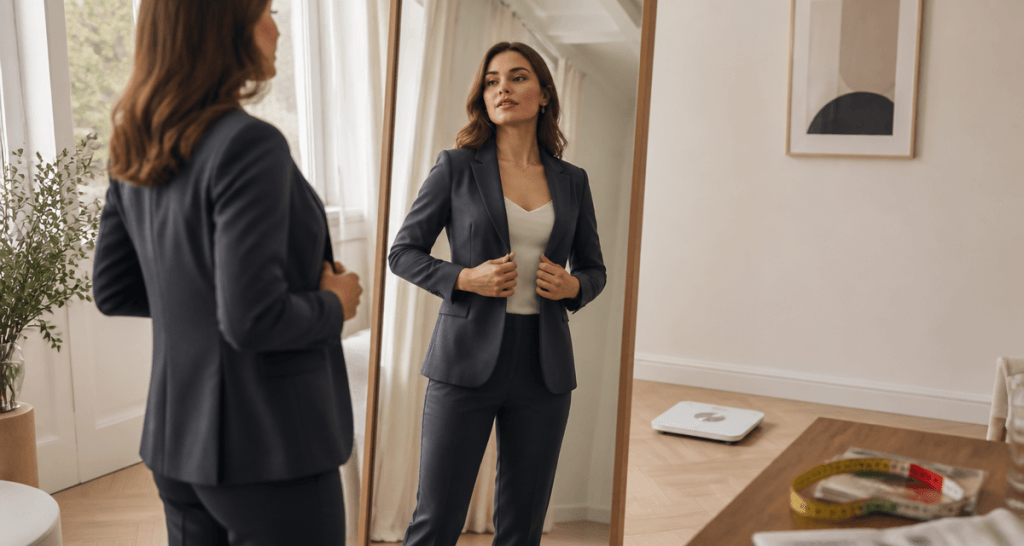 quelle poids pour 1m70 femme miroir balance