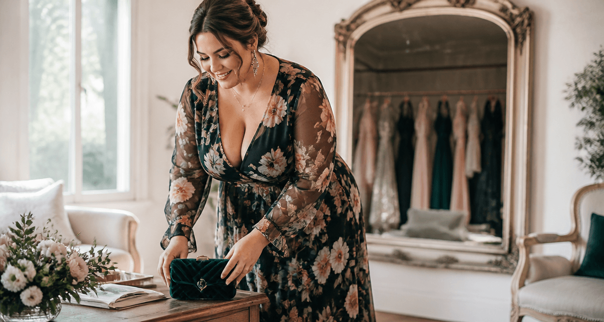 robes habillées pour mariage grandes tailles femme salon
