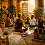 salon du bien etre 2025 table lithotherapie atelier yoga