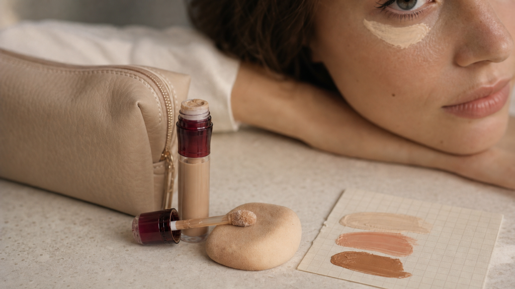anti cerne maybelline quelle teinte choisir : applicateur Effaceur Instant Anti-Age, échantillons sous l’œil