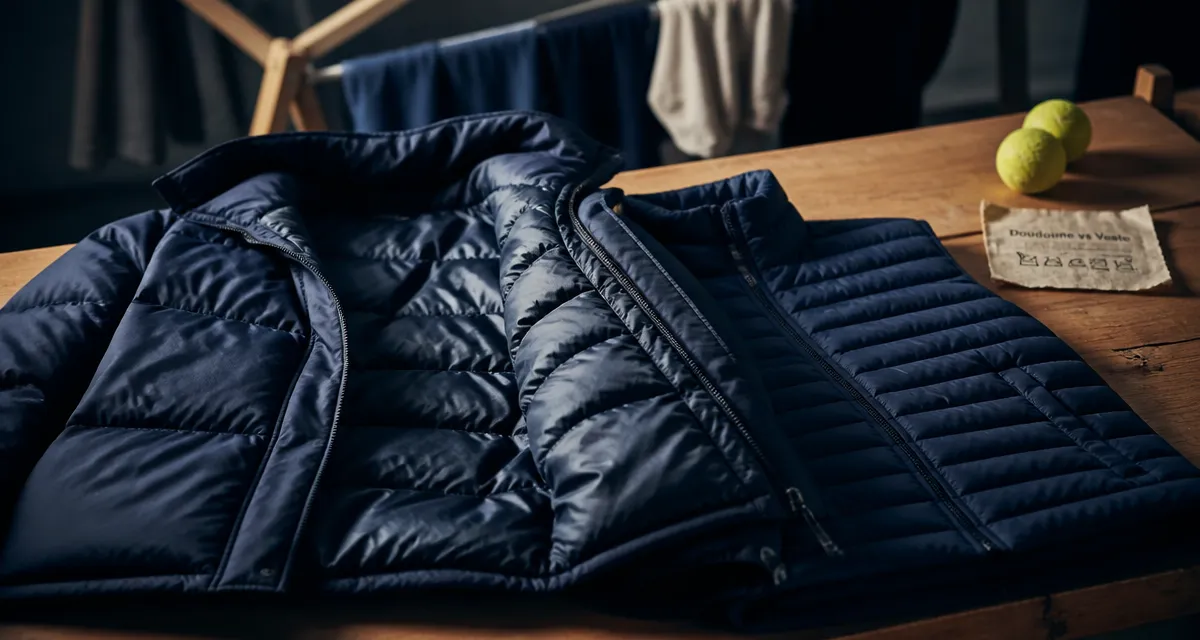Doudoune et veste matelassée : chaleur et légèreté