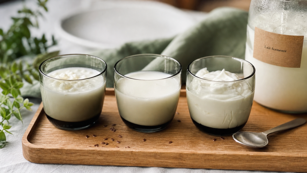 Lait fermente et perte de poids : kéfir, lait ribot et skyr