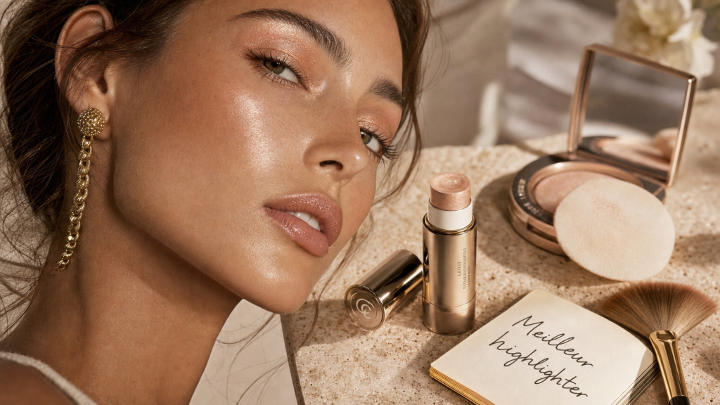 Meilleur highlighter : textures et nuances selon la carnation