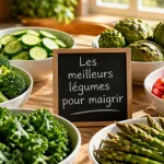 Meilleur legume pour maigrir sur table printanière