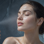 meilleure eau thermale visage brume sur peau lumineuse