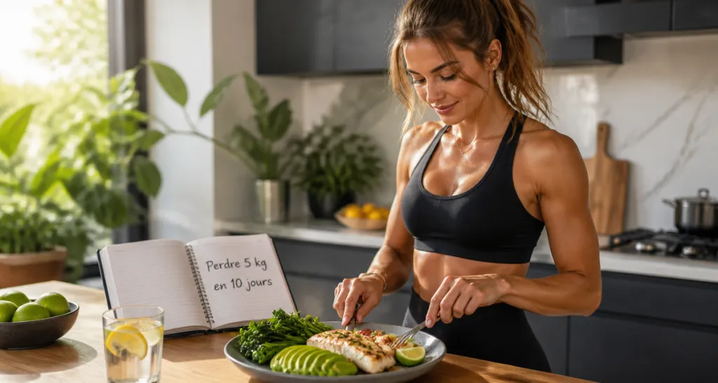 Perdre 5 kg en 10 jours femme cuisine saine