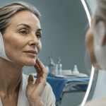 photos lifting visage raté femme miroir