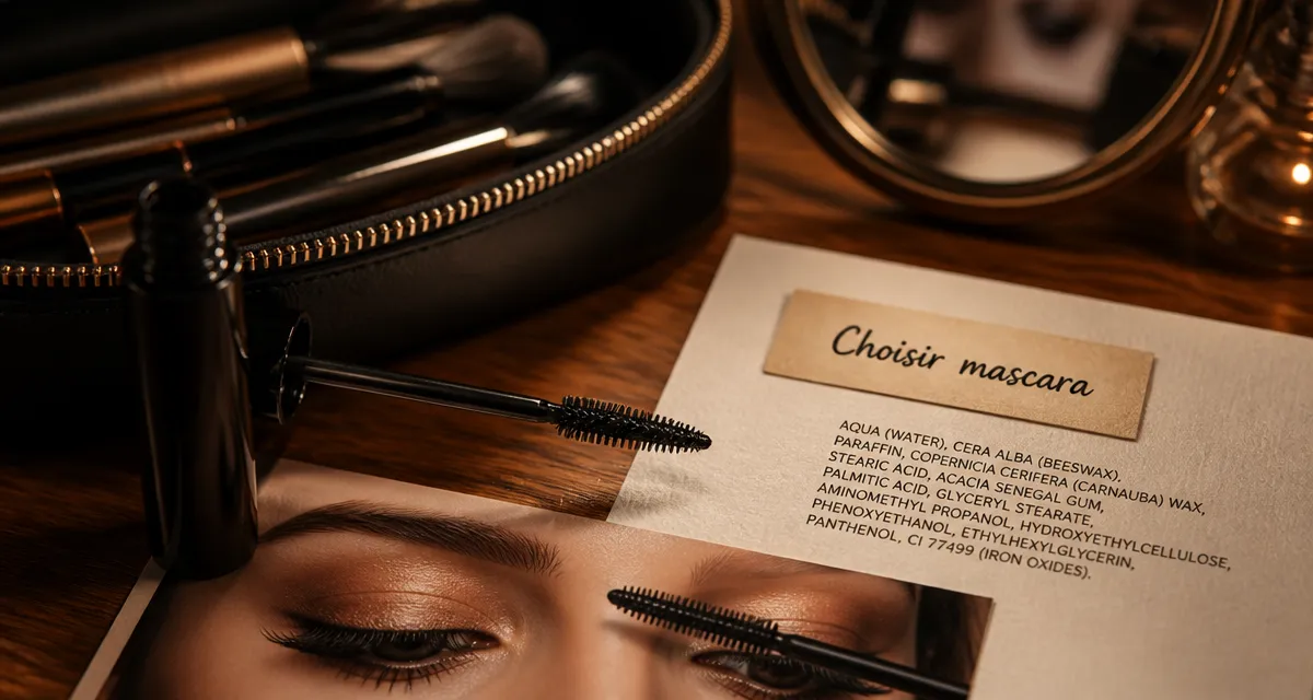 Quel mascara choisir : brosse conique et élastomère sur cils