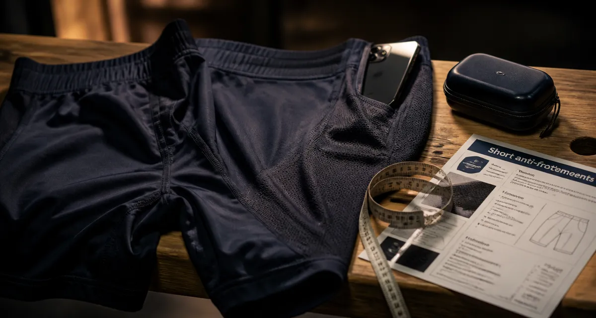 Short de sport pour femme : coupes techniques, tissu mesh et coutures