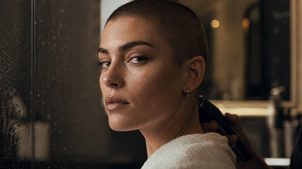 Buzz cut femme : cheveux ultra courts, look sophistiqué