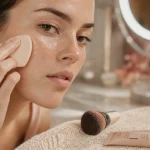 Comment appliquer une bb crème, estomper avec éponge humide sur pommettes