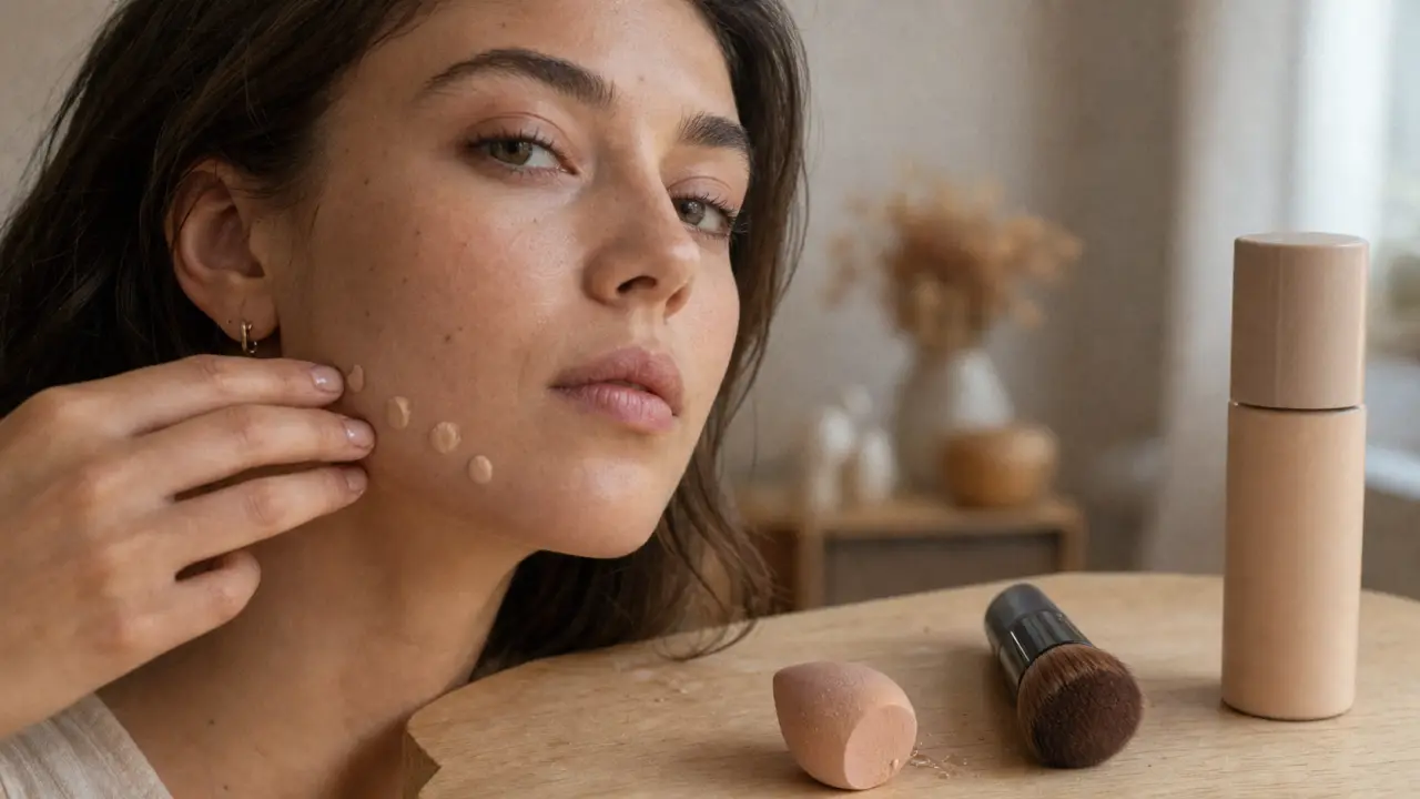 Comment appliquer une bb crème sans effet plâtre, peau préparée et application