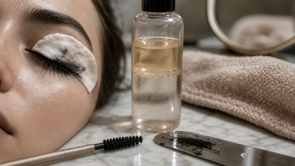 Comment enlever le mascara waterproof sans casser les cils, sans irriter les yeux