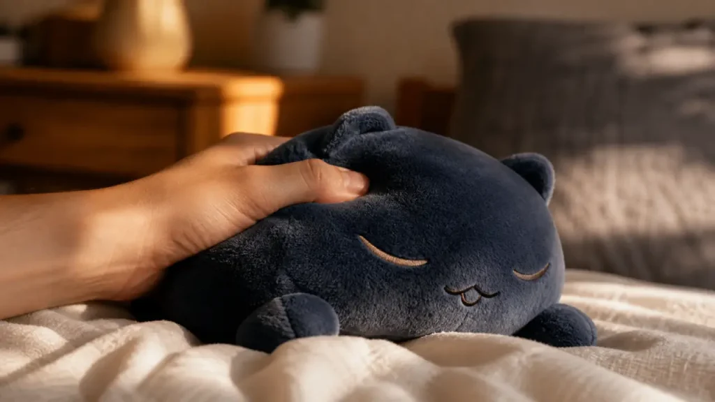 Douceur, poids, entretien : comment choisir un doudou anti stress vraiment apaisant ?