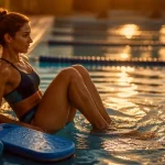 Exercice piscine abdos pour tonifier la sangle abdominale sans impact