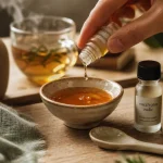 Huile essentielle toux seche : miel et eucalyptus pour apaiser la gorge