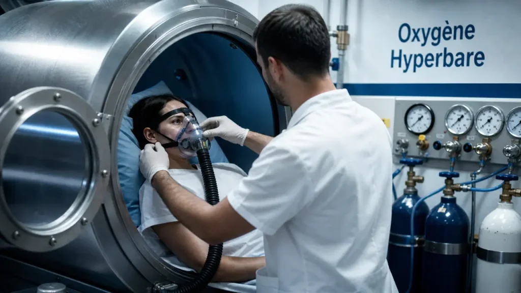 Caisson hyperbare : oxygène dissous, cicatrisation et limites des promesses bien-être