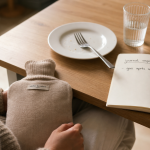 Bouillotte sur le ventre, journal repas : les flatulences comment les eviter