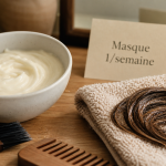 Masque cheveux combien de fois par semaine : bol de masque capillaire