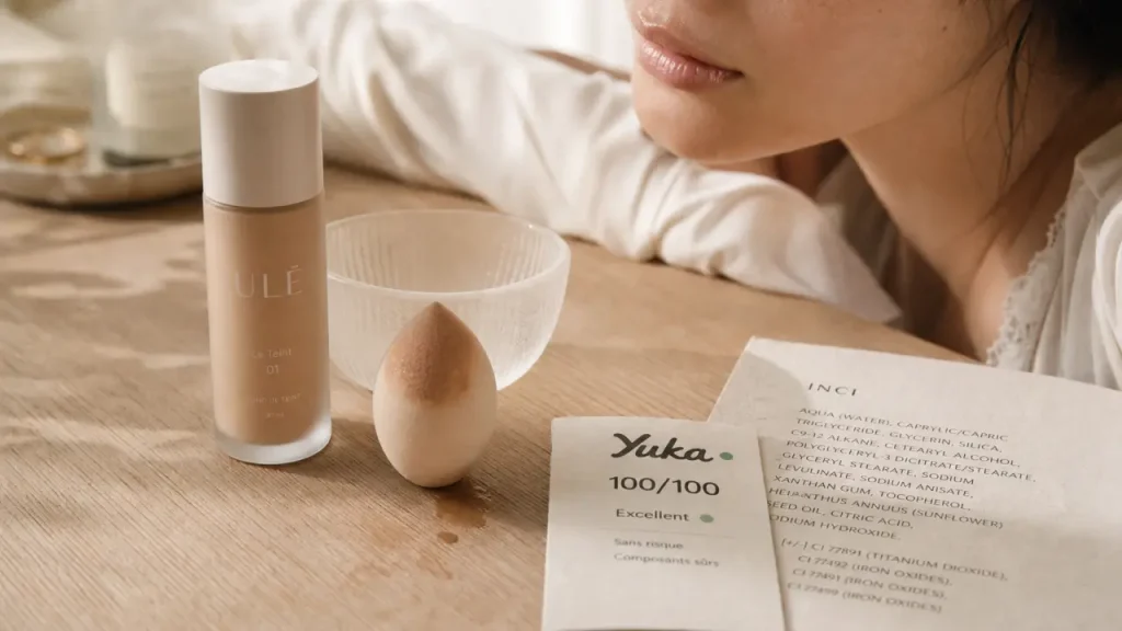 Meilleur fond de teint yuka 100/100 : fond de teint Nude Teint Yves Rocher